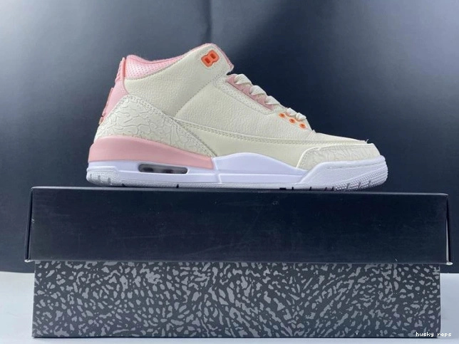 Rep Husky Jordan 3 Pink Air (W) Rust CK9246-116 Retro Sail 0727